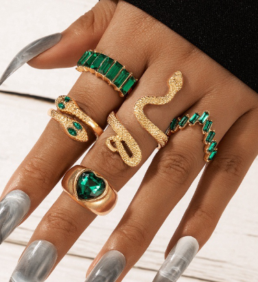 Vintage Ring Set(Shipping 10-14 Days)