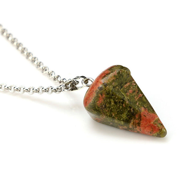 Natural Stone Pendant Necklace(Shipping 10-14 Days)