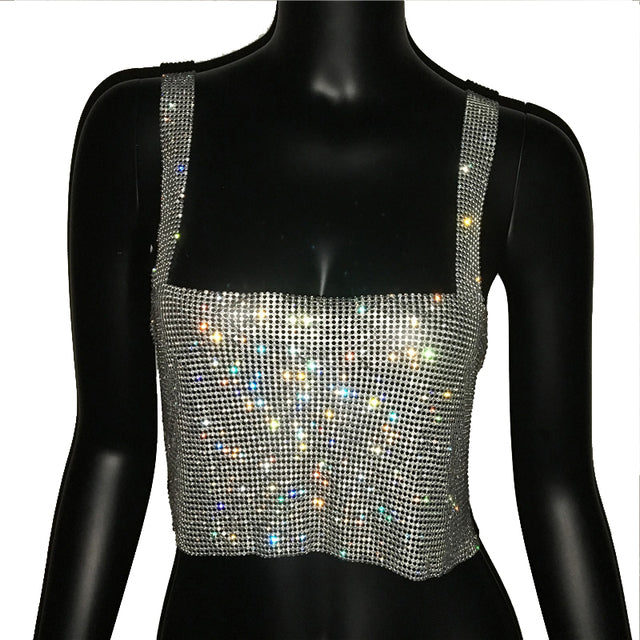 Glitter Nightclub Tank Top(Shipping 10-14 Days)