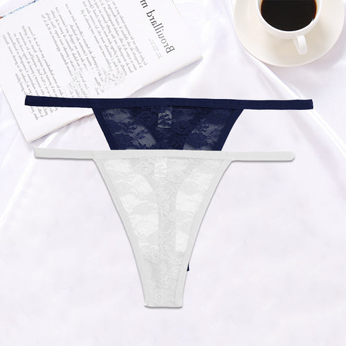 Load image into Gallery viewer, 2PCS/Set Women Lace G-string Panties(Shipping 10-14 Days)

