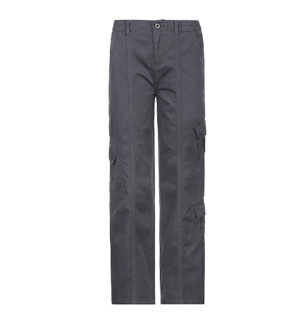 Cargo Solid Baggy Pants(Shipping 10-14 Days)