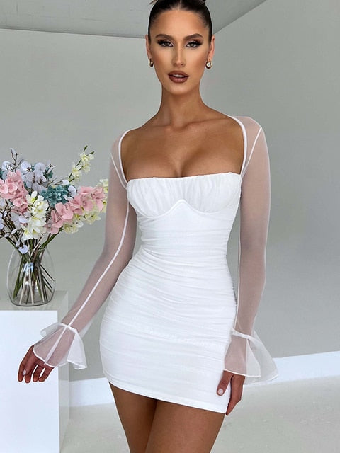 Load image into Gallery viewer, Elegant Backless Sexy Mini Dress(Shipping 10-14 Days)
