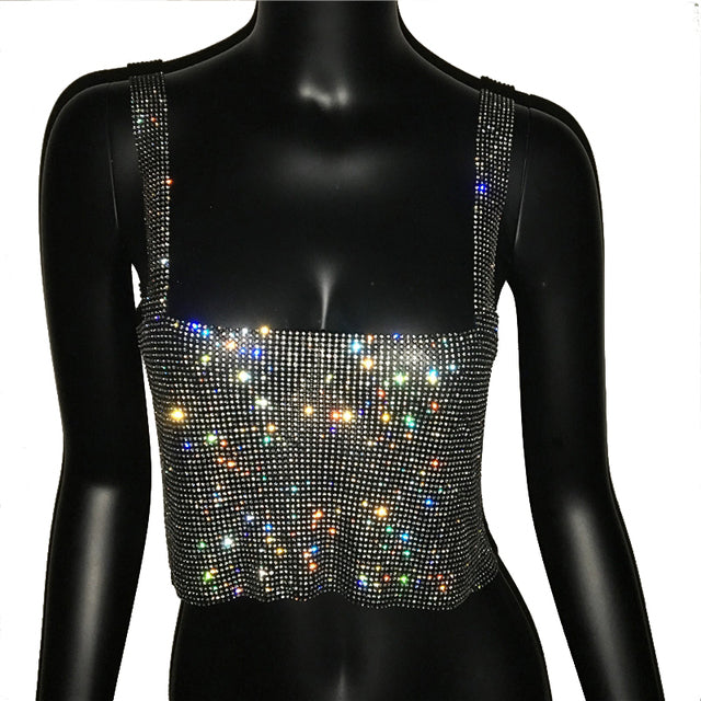 Glitter Nightclub Tank Top(Shipping 10-14 Days)
