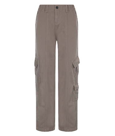 Load image into Gallery viewer, Cargo Solid Baggy Pants(Shipping 10-14 Days)
