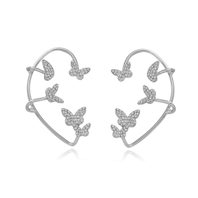 Butterfly Ear Clip(Shipping 10-14 Days)