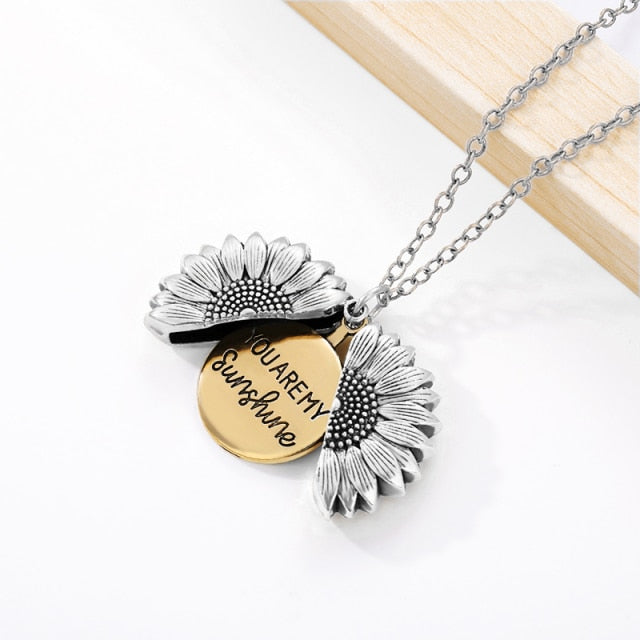 Sunflower Pendant Necklace(Shipping 10-14 Days)