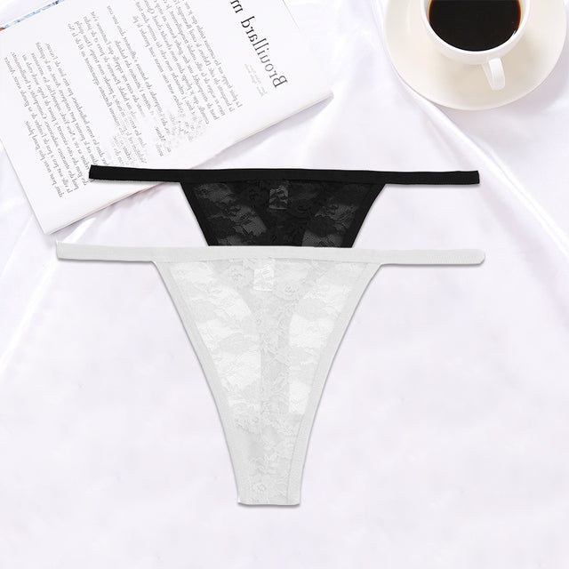 2PCS/Set Women Lace G-string Panties(Shipping 10-14 Days)