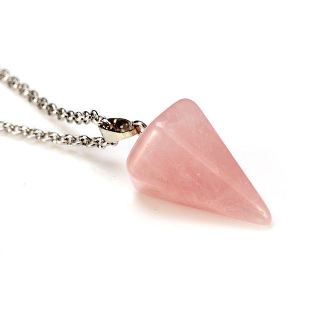 Natural Stone Pendant Necklace(Shipping 10-14 Days)