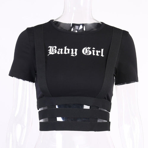 Load image into Gallery viewer, Crop Top O-Neck T-shirt(Shipping 10-14 Days)

