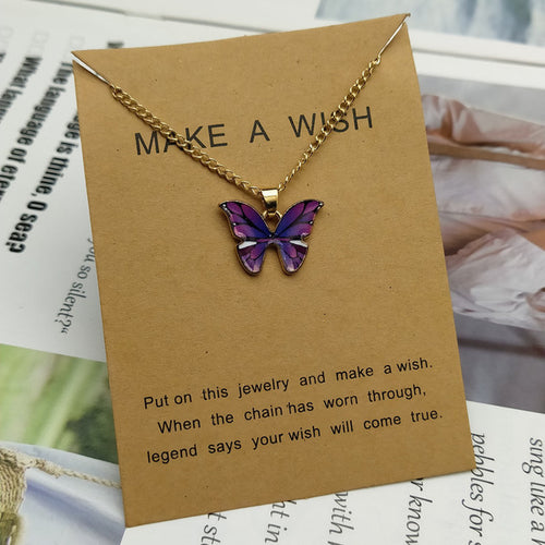 Load image into Gallery viewer, Butterfly Pendant Necklace(Shipping 10-14 Days)
