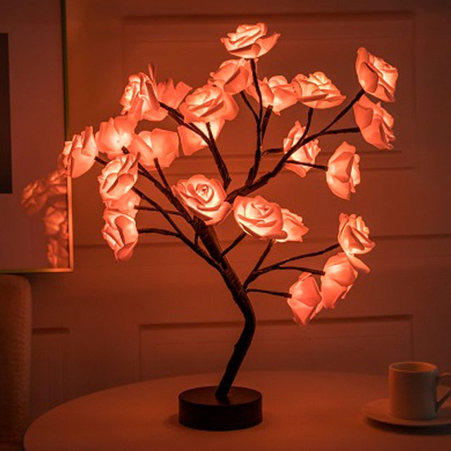 Blossom Bliss Glowing Rose Tree(Shipping 10-14 Days)