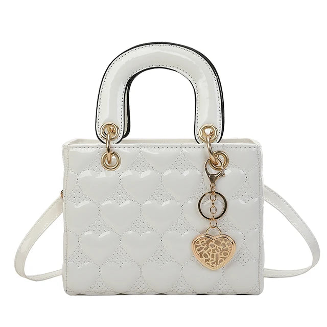 Handbag 2021 Women Brand Luxury Totes High Quality Fashion Classic Quilted Square Handle Bag Women Crossbody Shoulder Bags (Shipping 10-14 Days)