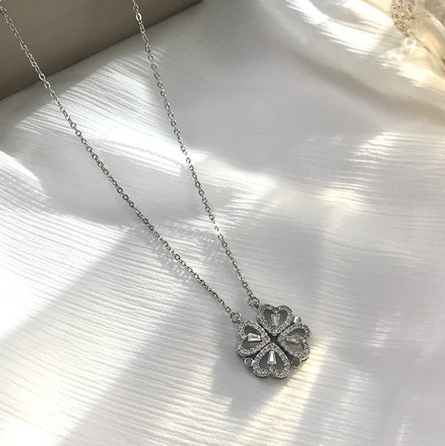 Load image into Gallery viewer, Folding Heart Shaped Necklace(Shipping 10-14 Days)
