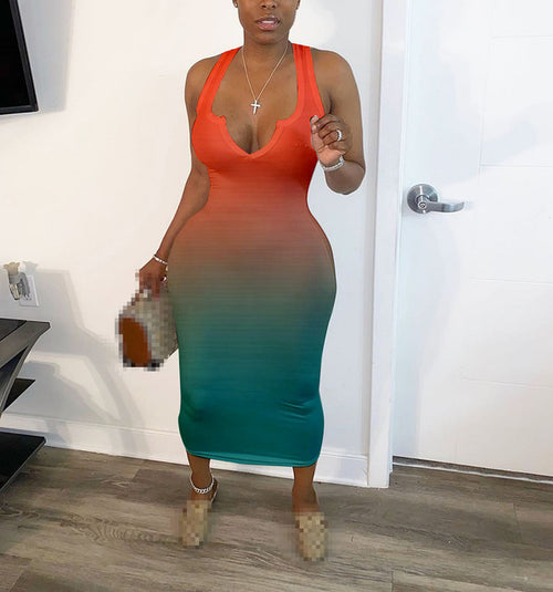 Load image into Gallery viewer, V-Neck Summer Dress(Shipping 10-14 Days)
