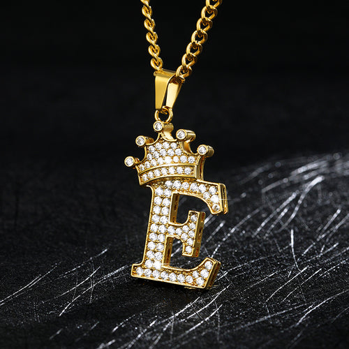 Load image into Gallery viewer, Zircon Alphabet Necklace(Shipping 10-14 Days)
