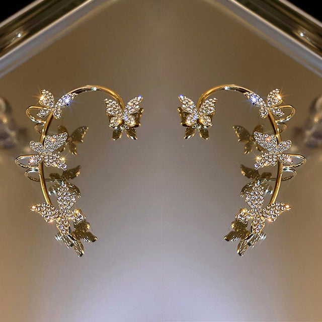 Butterfly Ear Clip(Shipping 10-14 Days)