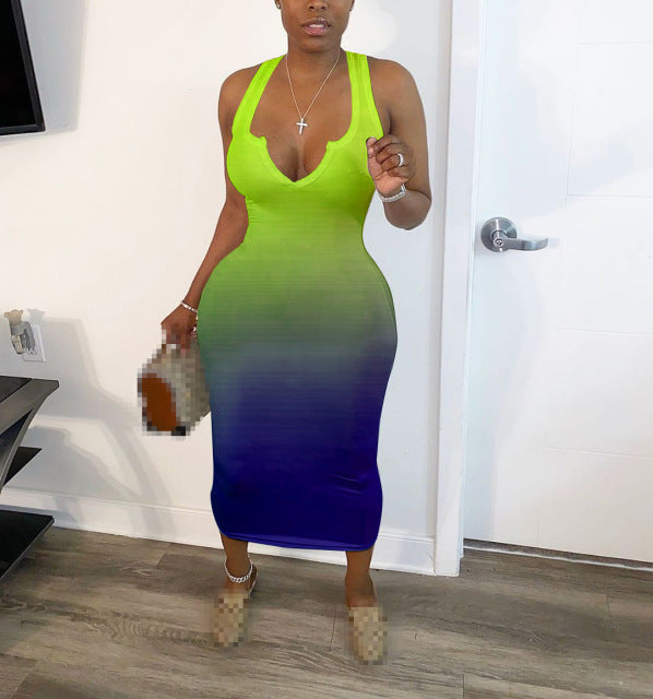 V-Neck Summer Dress(Shipping 10-14 Days)