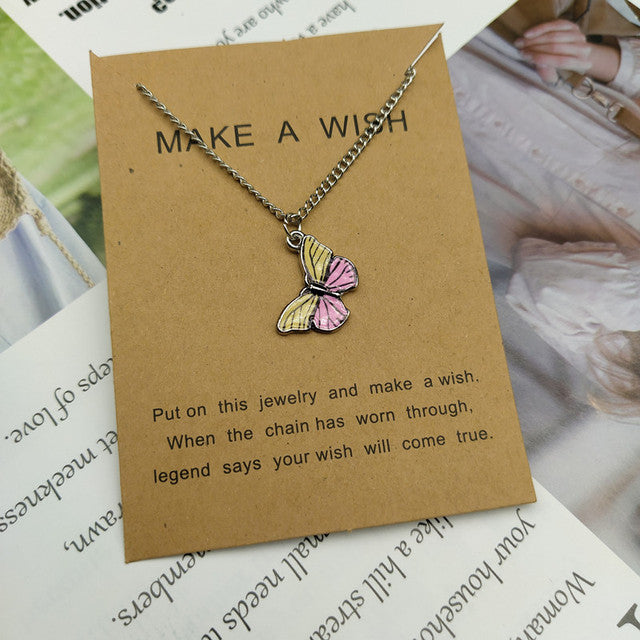 Butterfly Pendant Necklace(Shipping 10-14 Days)