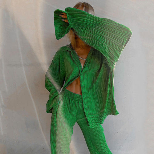 Load image into Gallery viewer, Two Piece Long Sleeve Suit(Shipping 10-14 Days)
