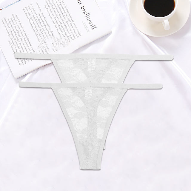 2PCS/Set Women Lace G-string Panties(Shipping 10-14 Days)