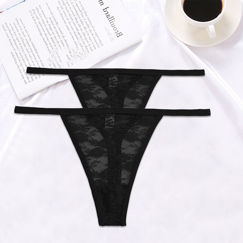 Load image into Gallery viewer, 2PCS/Set Women Lace G-string Panties(Shipping 10-14 Days)
