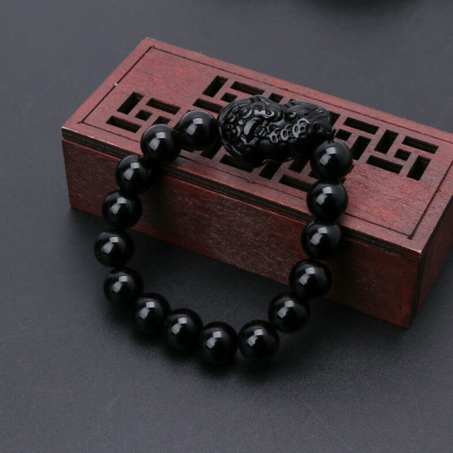 Obsidian Bracelet(Shipping 10-14 Days)