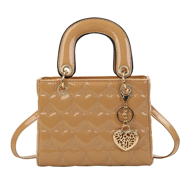 Handbag 2021 Women Brand Luxury Totes High Quality Fashion Classic Quilted Square Handle Bag Women Crossbody Shoulder Bags (Shipping 10-14 Days)
