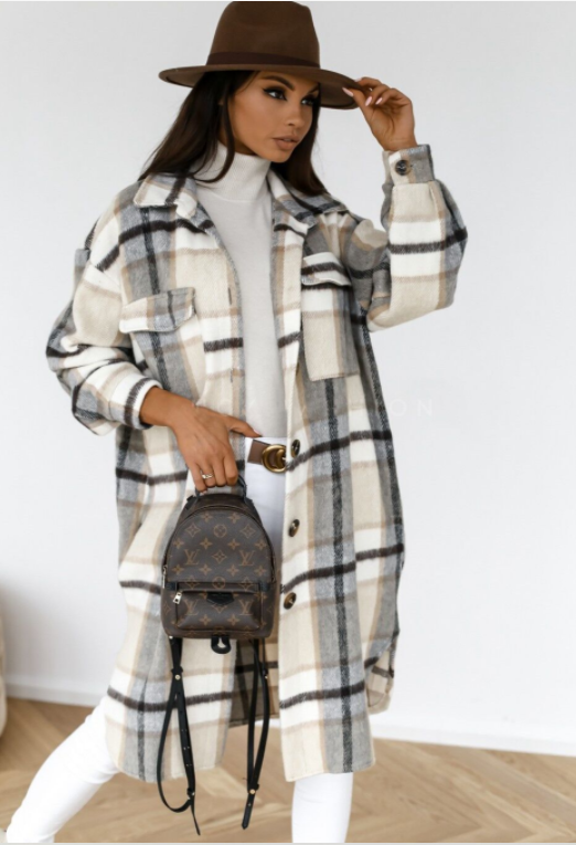 Dropped Shoulder Duster Coat(Shipping 10-14 Days)