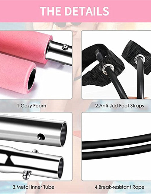 Load image into Gallery viewer, Portable Pilates Bar and Resistance Band(Shipping 10-14 Days)

