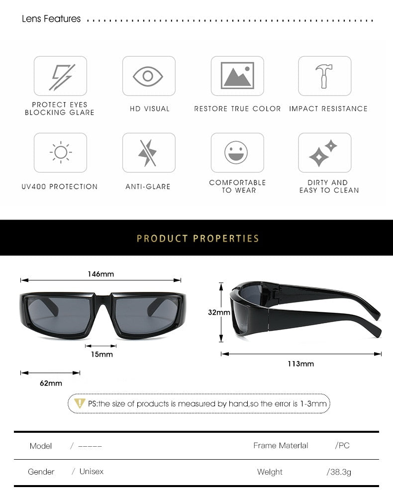 Steampunk Sunglasses(Shipping 10-14 Days)