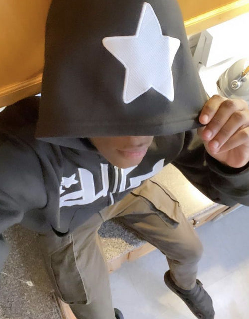 Load image into Gallery viewer, Star Letter Print Hoodies(Shipping 10-14 Days)
