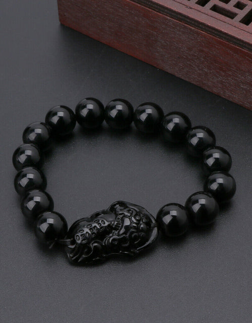 Load image into Gallery viewer, Obsidian Bracelet(Shipping 10-14 Days)
