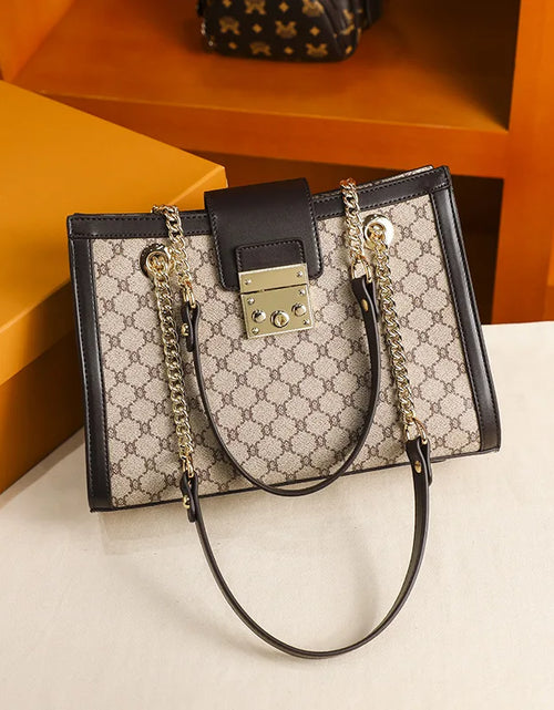 Load image into Gallery viewer, 2024 new leather women's bag designer brand senior light luxury atmosphere large capacity hand bill of lading shoulder bag (Shipping 10-14 Days)
