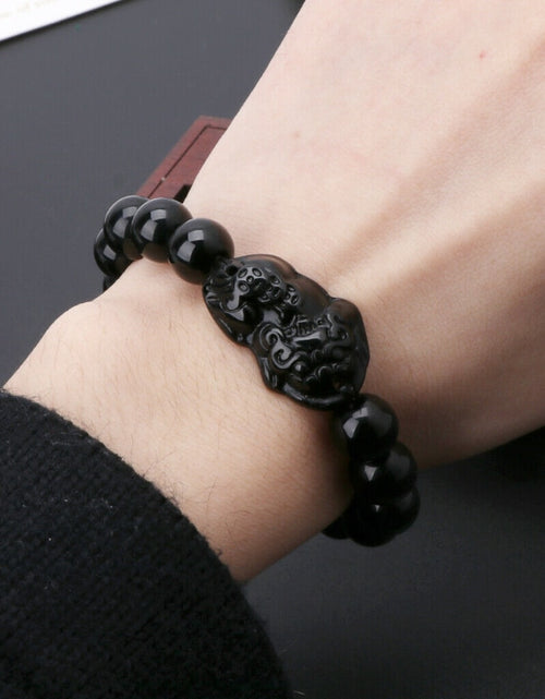 Load image into Gallery viewer, Obsidian Bracelet(Shipping 10-14 Days)
