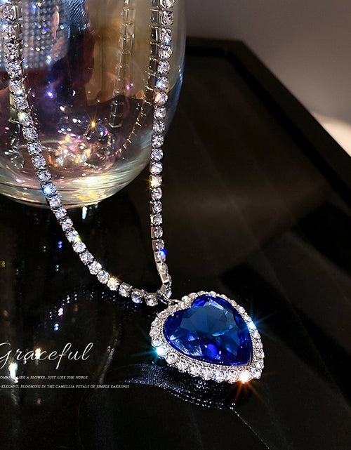 Load image into Gallery viewer, Titanic Heart Of Ocean Necklace(Shipping 10-14 Days)
