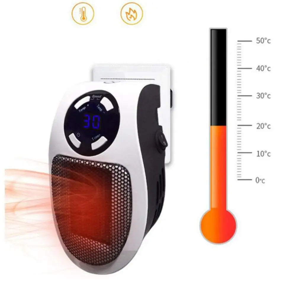 Mini Electric Heater for Room Winter Warm Timing(Shipping 10-14 Days)