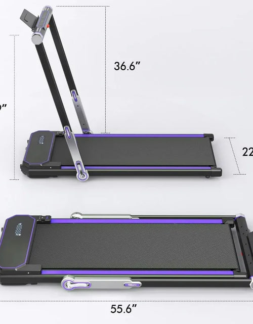Load image into Gallery viewer, Walking Pad Folding Treadmill Electric Walking Running Treadmill for Home Office with Touch Panel &amp; Remote, 2.5HP(Shipping 10-14 Days)
