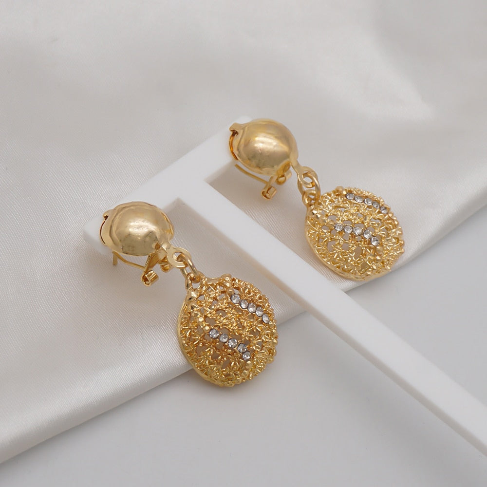 Fine Gold Jewelry Set(Shipping 10-14 Days)