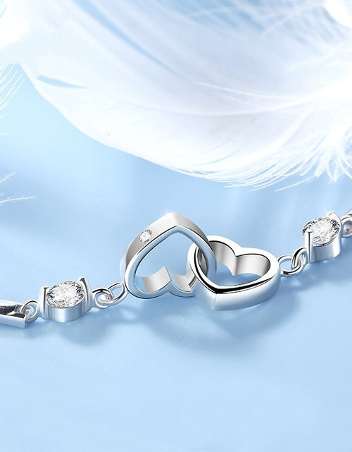 Load image into Gallery viewer, Double Heart Bracelet(Shipping 10-14 Days)
