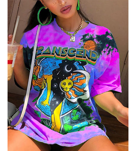 Graphic Women T-shirt(Shipping 10-14 Days)
