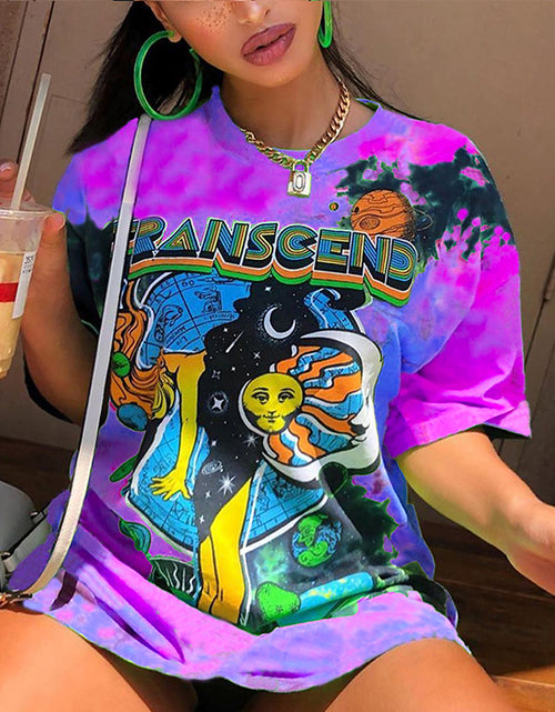 Load image into Gallery viewer, Graphic Women T-shirt(Shipping 10-14 Days)
