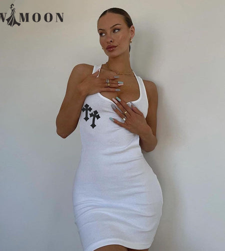 Cross Spliced Square Collar Dress(Shipping 10-14 Days)