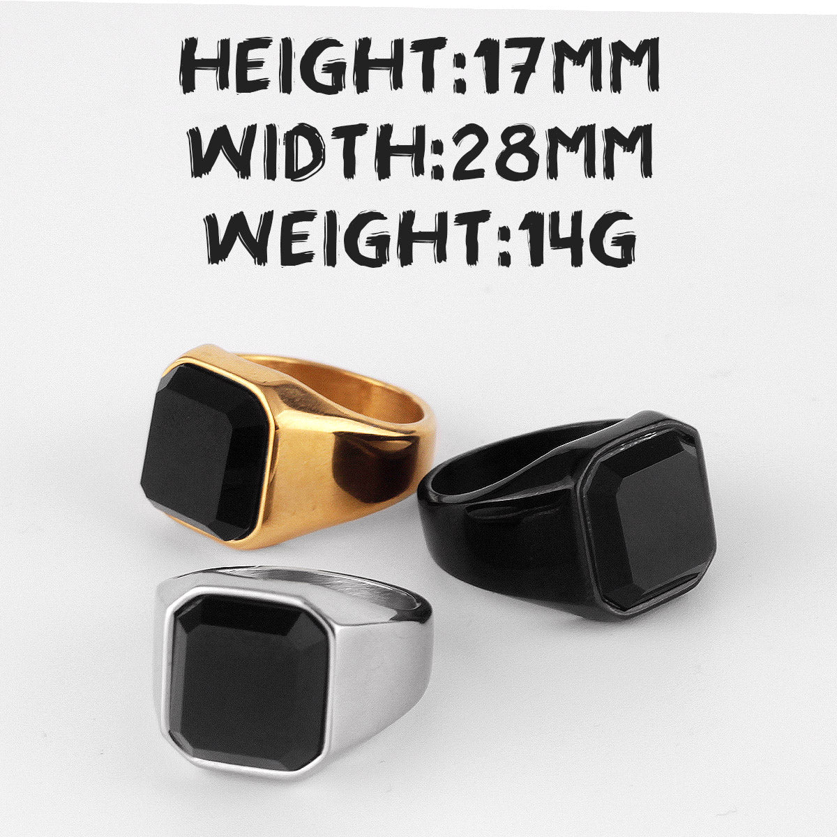 Stainless Steel Ring(Shipping 10-14 Days)
