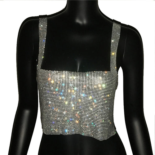 Load image into Gallery viewer, Glitter Nightclub Tank Top(Shipping 10-14 Days)
