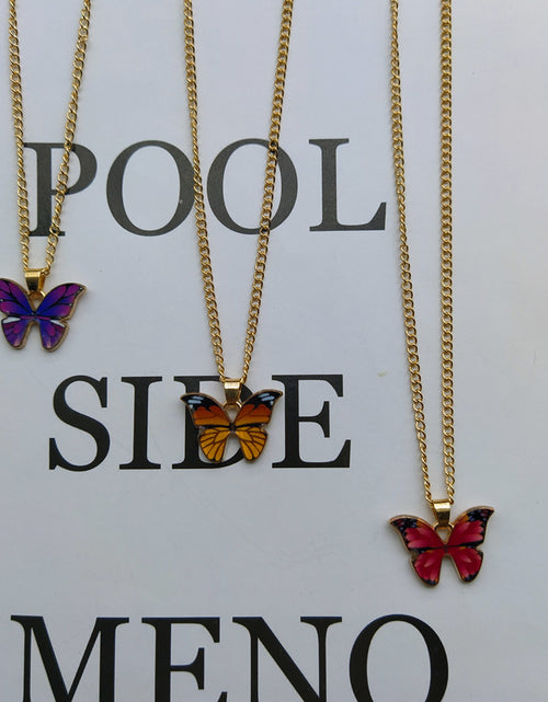 Load image into Gallery viewer, Butterfly Pendant Necklace(Shipping 10-14 Days)
