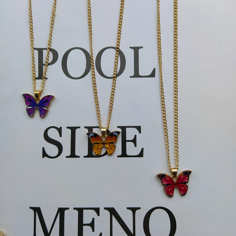 Butterfly Pendant Necklace(Shipping 10-14 Days)