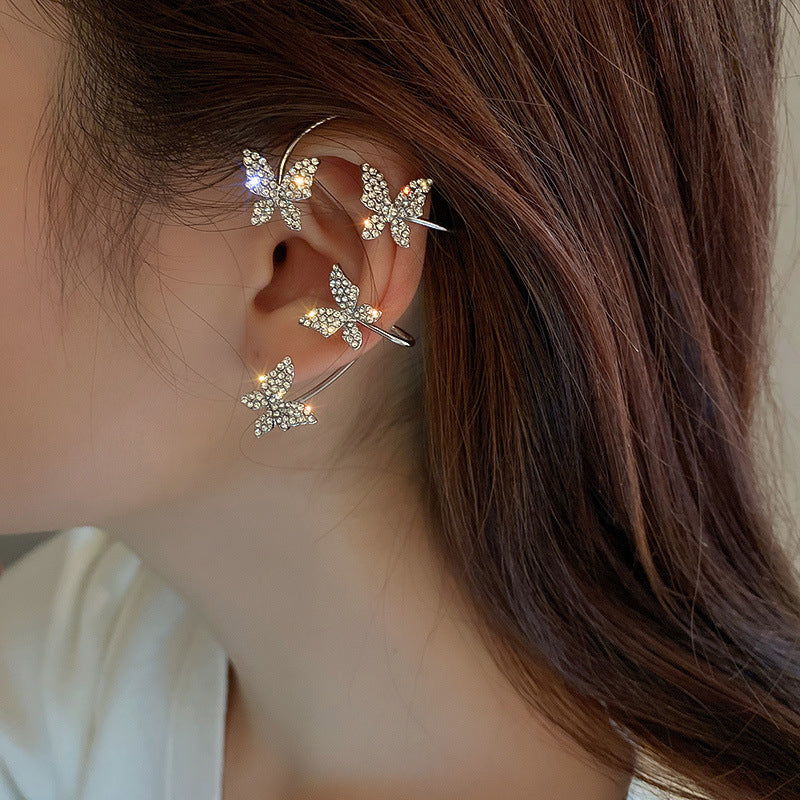 Butterfly Ear Clip(Shipping 10-14 Days)