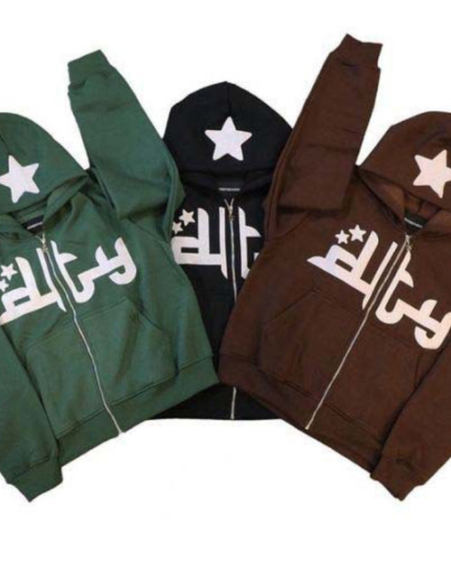 Load image into Gallery viewer, Star Letter Print Hoodies(Shipping 10-14 Days)
