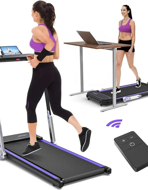 Load image into Gallery viewer, Walking Pad Folding Treadmill Electric Walking Running Treadmill for Home Office with Touch Panel &amp; Remote, 2.5HP(Shipping 10-14 Days)
