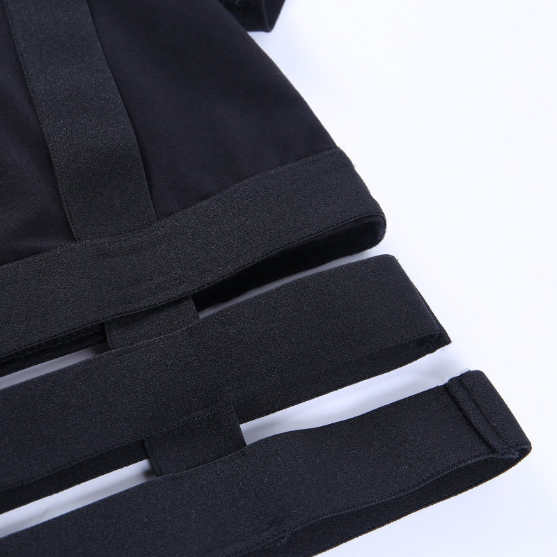 Crop Top O-Neck T-shirt(Shipping 10-14 Days)
